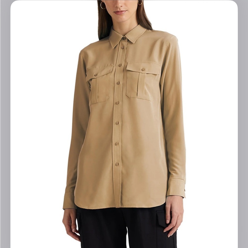 J. Crew Long Sleeve Button Down Utility Shirt
